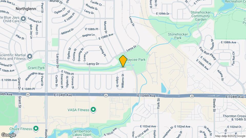 1761 E 105th Pl, Unit Basement Map and Location Details