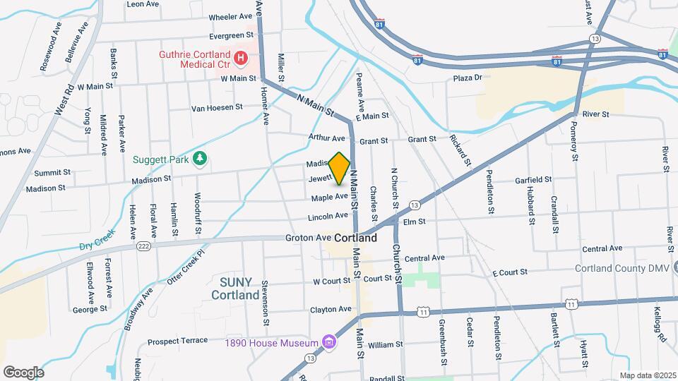 10 Maple Ave Mapa y Detalles de la Ubicación