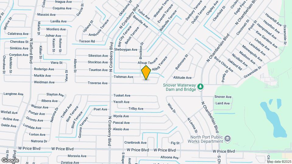 2556 Traverse Ave Map and Location Details