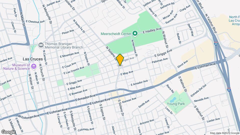 1501 E Griggs Ave-Unit -A Mapa y Detalles de la Ubicación