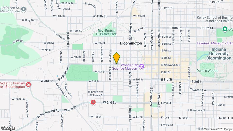 701 W Kirkwood Ave Map and Location Details