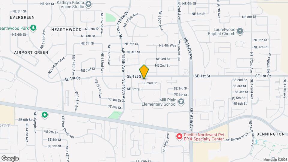 112 SE 158th Ave Map and Location Details