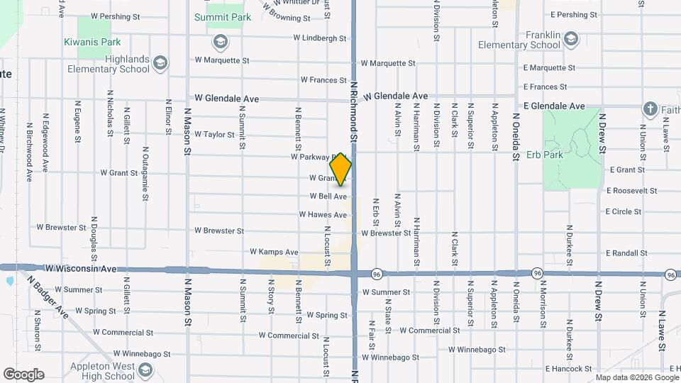 716 W Bell Ave, Unit B Mapa y Detalles de la Ubicación