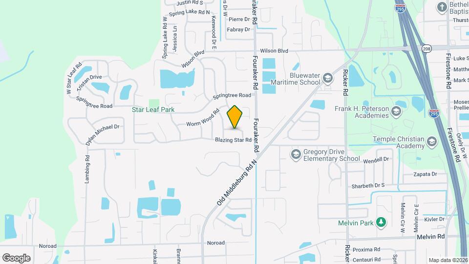 8102 Birds Foot Ln Mapa y Detalles de la Ubicación