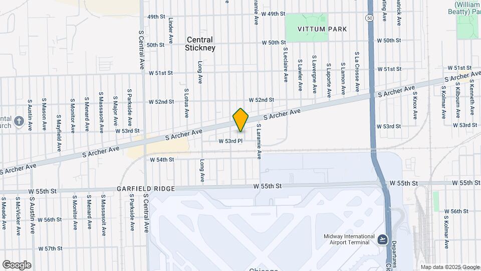 5328 Latrobe Ave Map and Location Details
