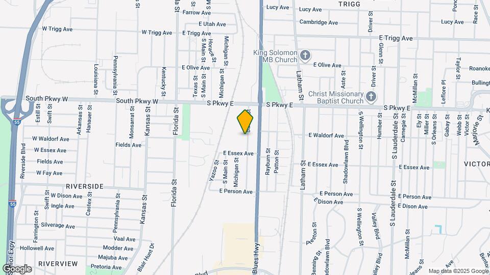 1539 Barton St Map and Location Details