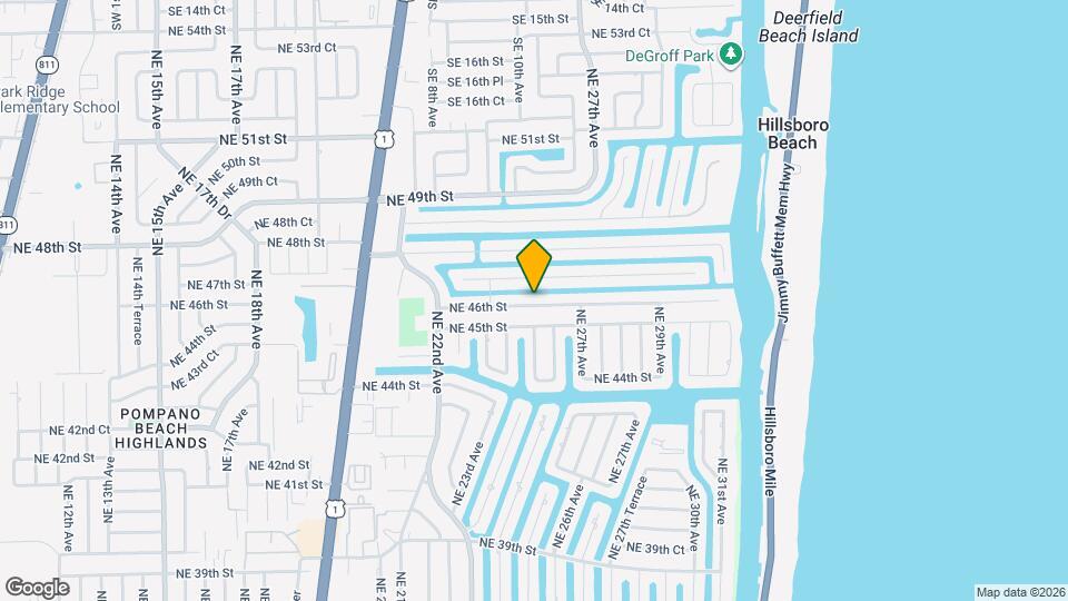 2471 NE 46th St Map and Location Details