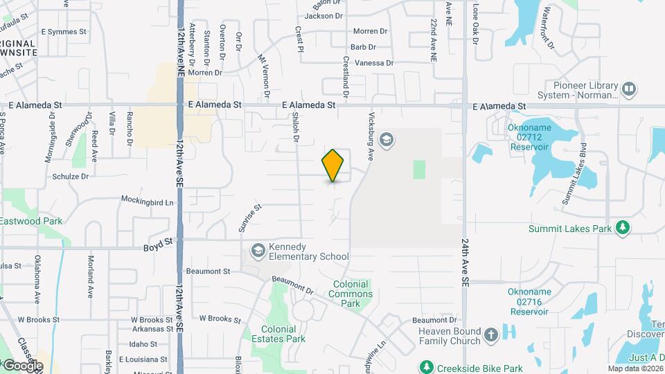 312 Chalmette Dr Mapa y Detalles de la Ubicación