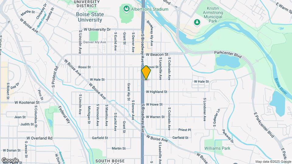 1402 S Broadway Ave, Unit 1402A Map and Location Details