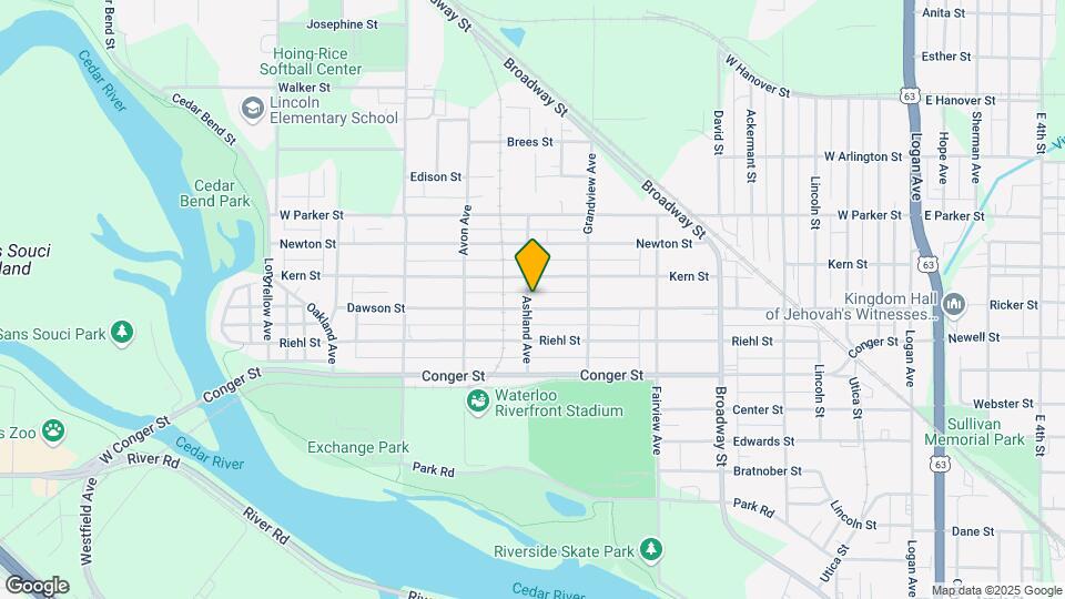 752 Dawson St Map and Location Details