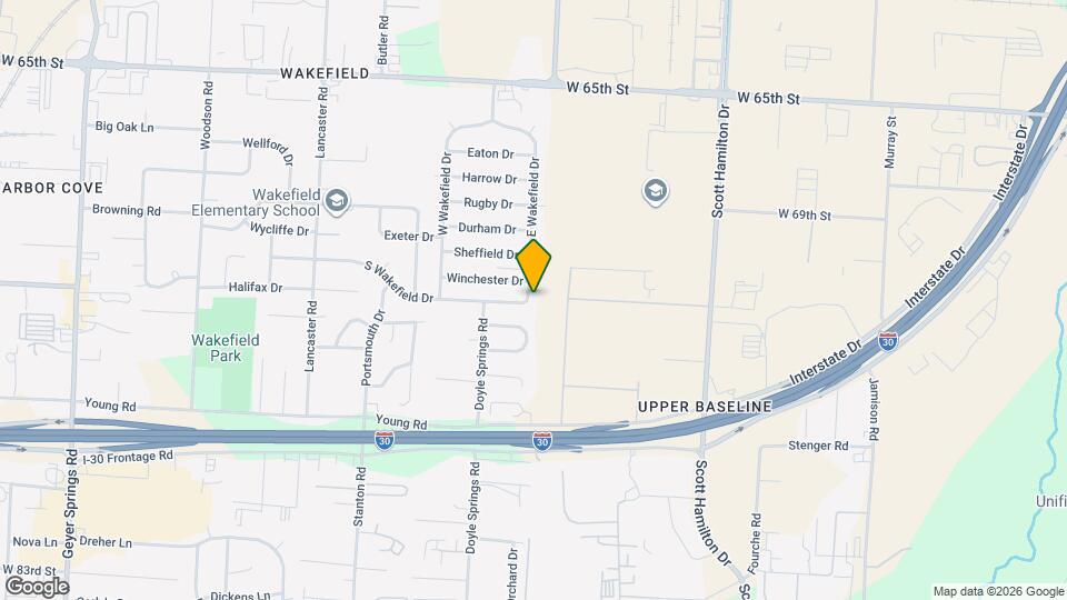 7305 E Wakefield Dr Map and Location Details