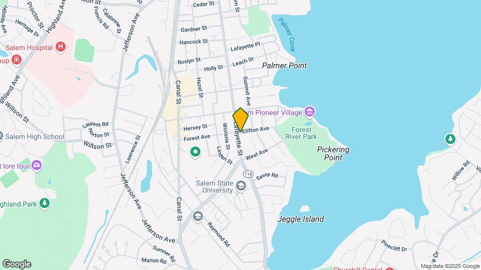 315 Lafayette St, Unit 2 Map and Location Details