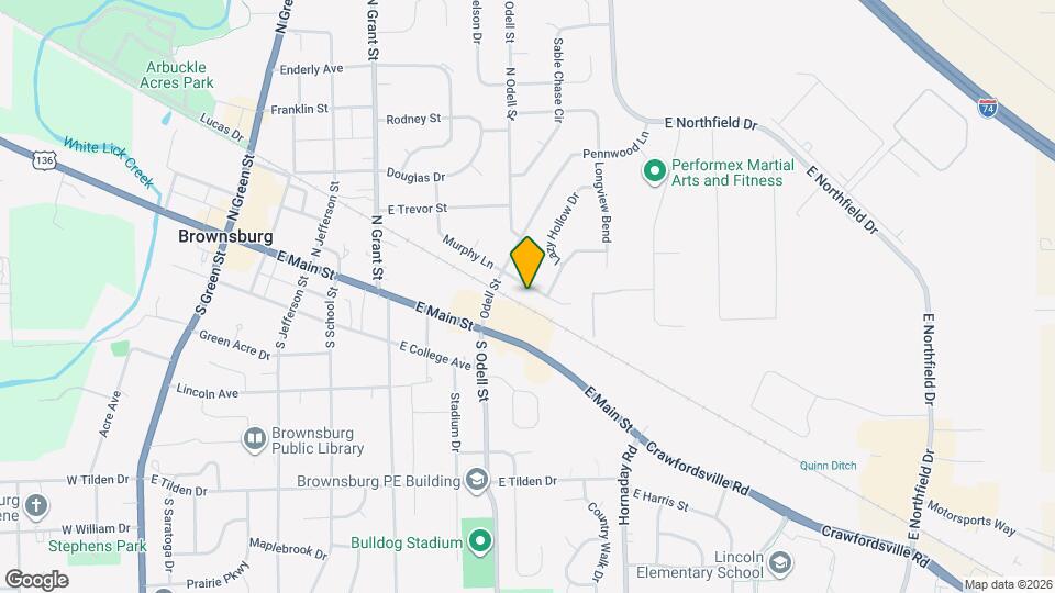 543 Murphy Ln Map and Location Details