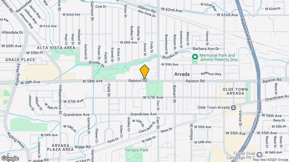 8565 Ralston Rd Map and Location Details