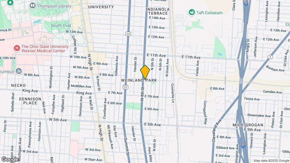 1382-1394 N 4th St Mapa y Detalles de la Ubicación