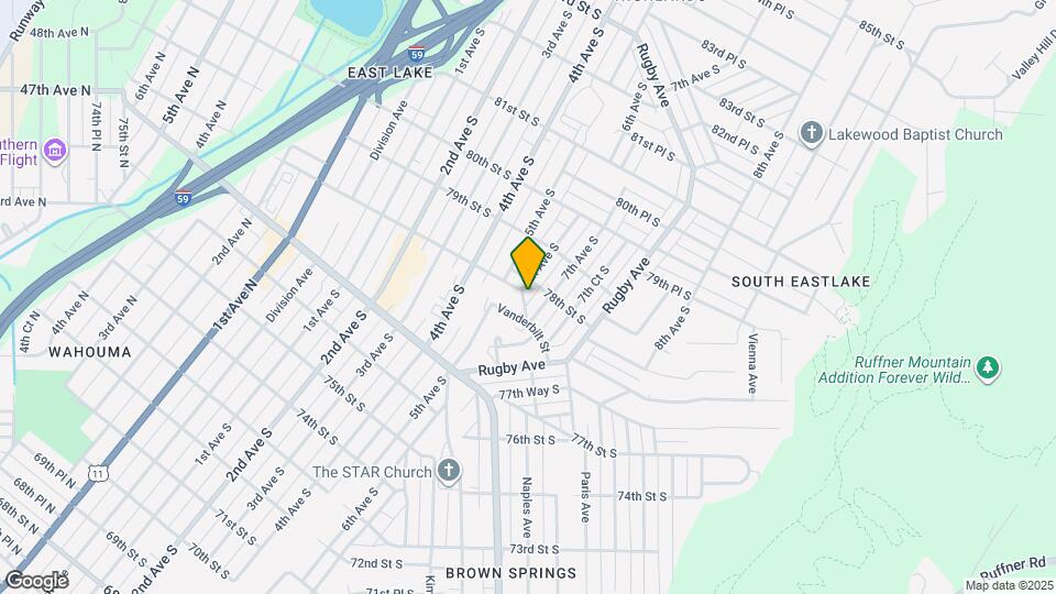 7801 6th Ave S Map and Location Details