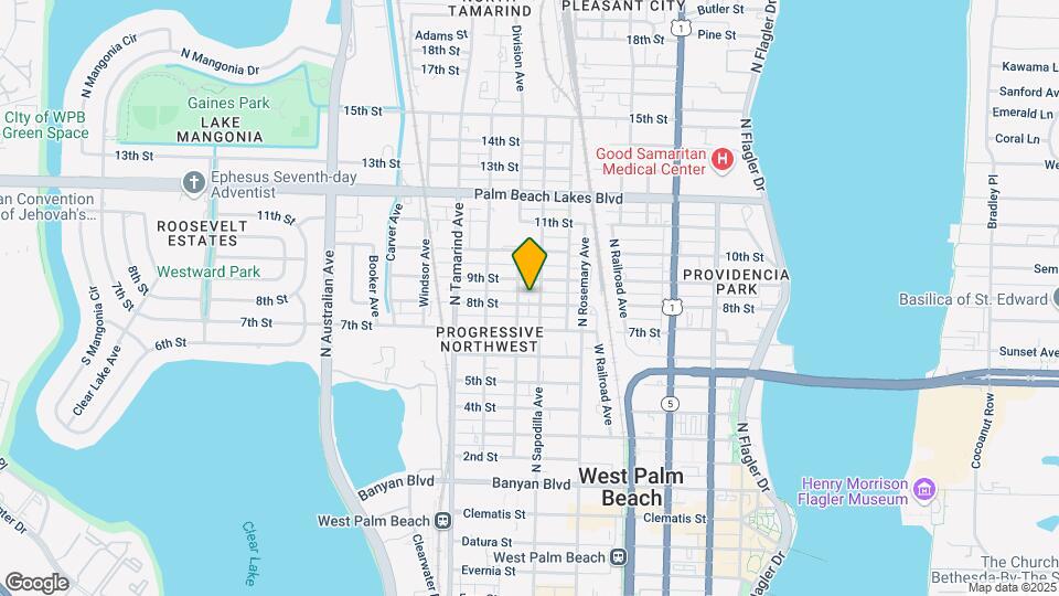 709 8th St Map and Location Details