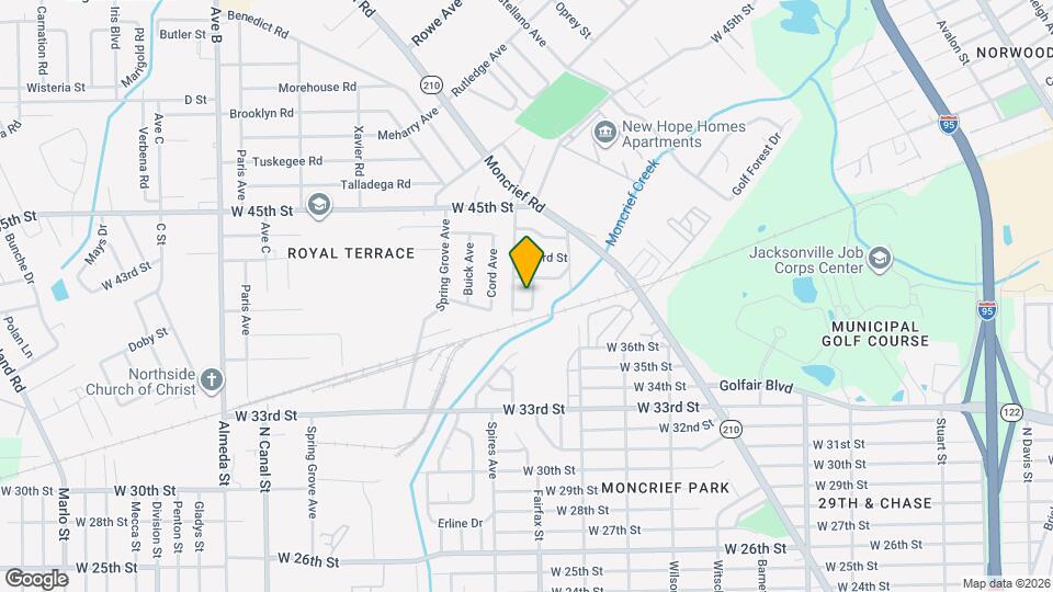 1747 W 42nd St Map and Location Details