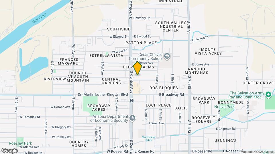 22 E Riverside St Map and Location Details