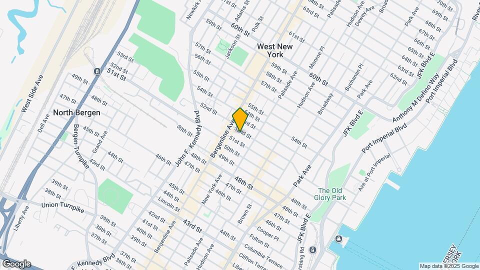 425 26th St Map and Location Details