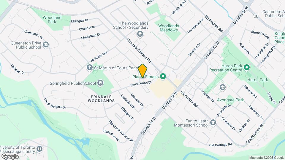 1145 Forestwood Dr Map and Location Details