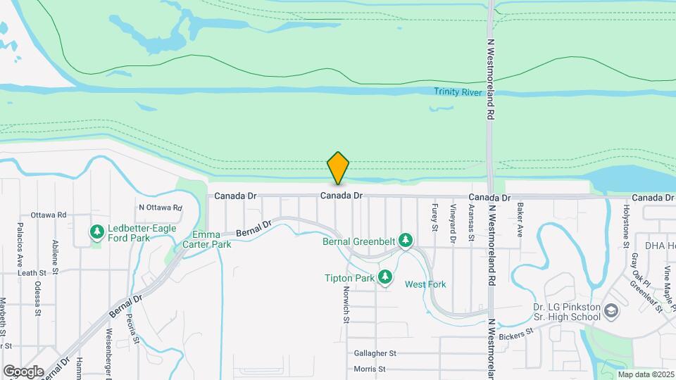 3743 Canada Dr Map and Location Details