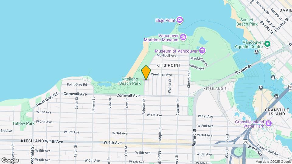 1338 Arbutus St Map and Location Details