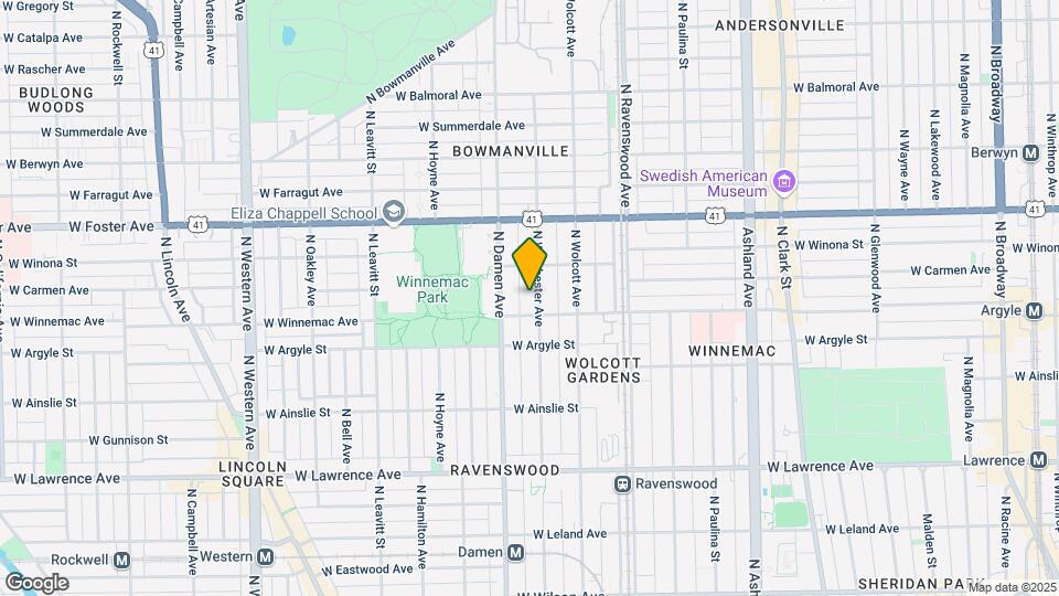 5054 N Winchester Ave, Unit 1 Map and Location Details