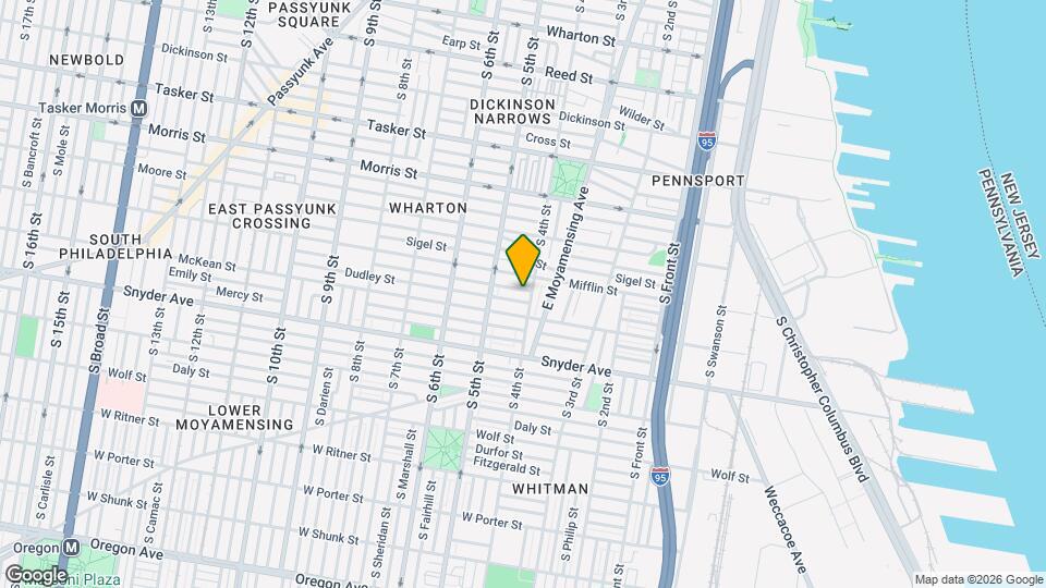 402 Hoffman St Map and Location Details