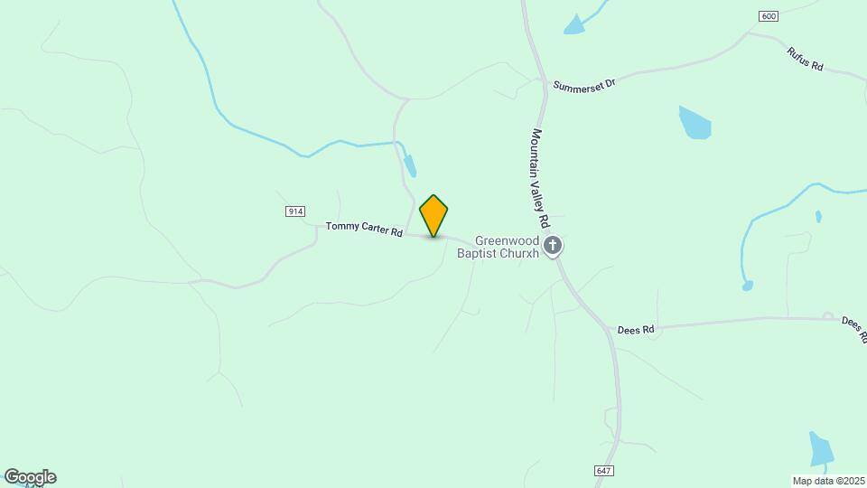 325 Tommy Carter Rd Map and Location Details