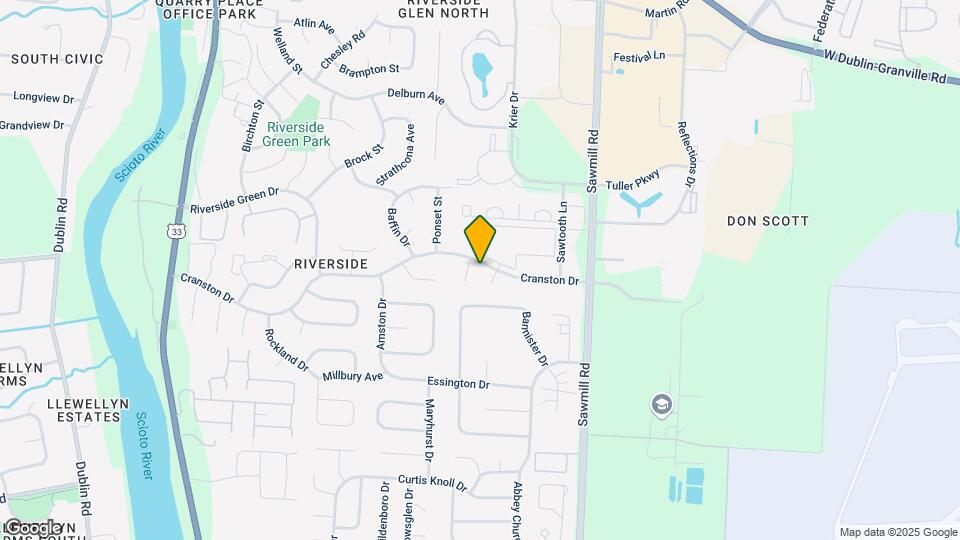 2991 Cranston Dr Map and Location Details
