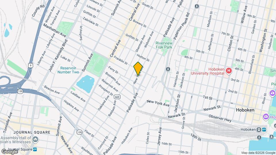 136 New York Ave Mapa y Detalles de la Ubicación