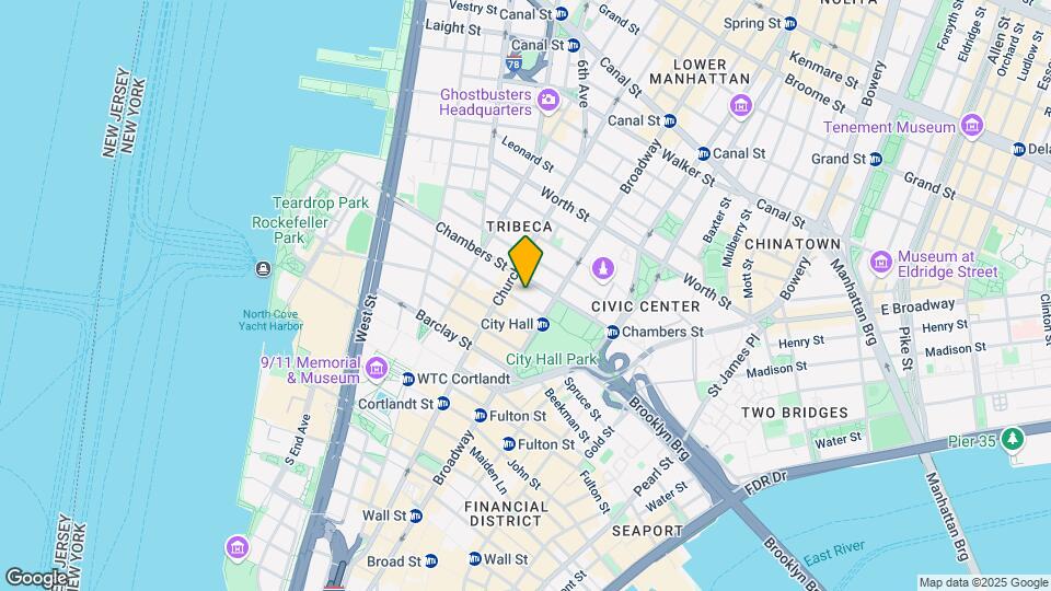 Tribeca Townhomes Mapa y Detalles de la Ubicación