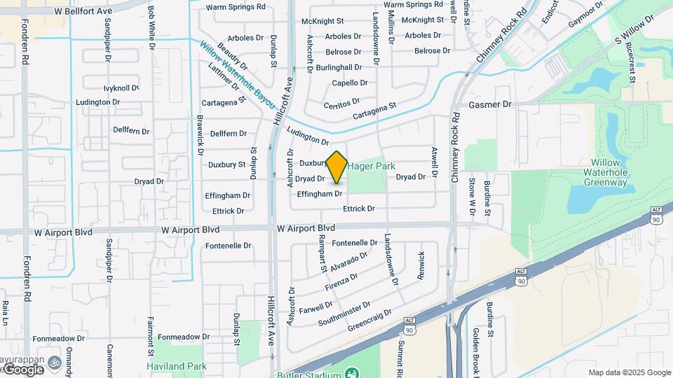5810 Effingham Dr Map and Location Details