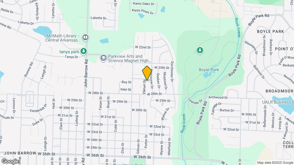 2607 Elkhart Dr Map and Location Details