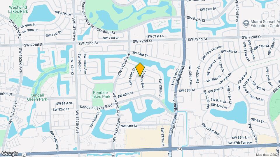 7704 SW 139th Ct Map and Location Details