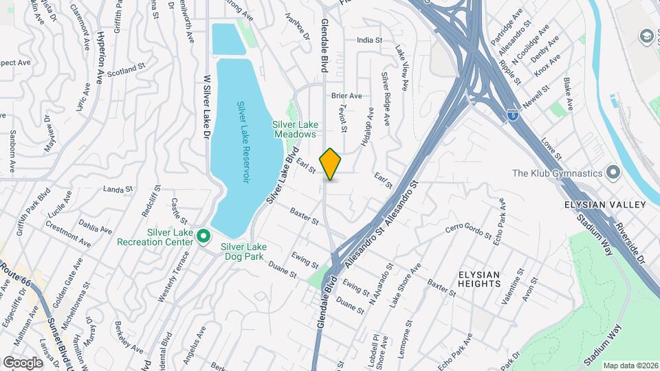 2236 Glendale Blvd Map and Location Details