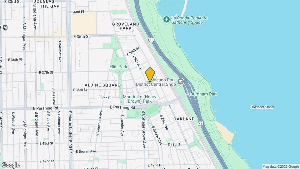 3809 S Ellis Ave Mapa y Detalles de la Ubicación