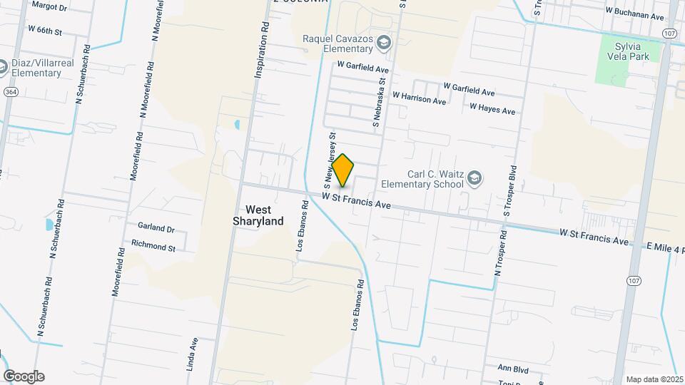 1414 S Nevada St Map and Location Details