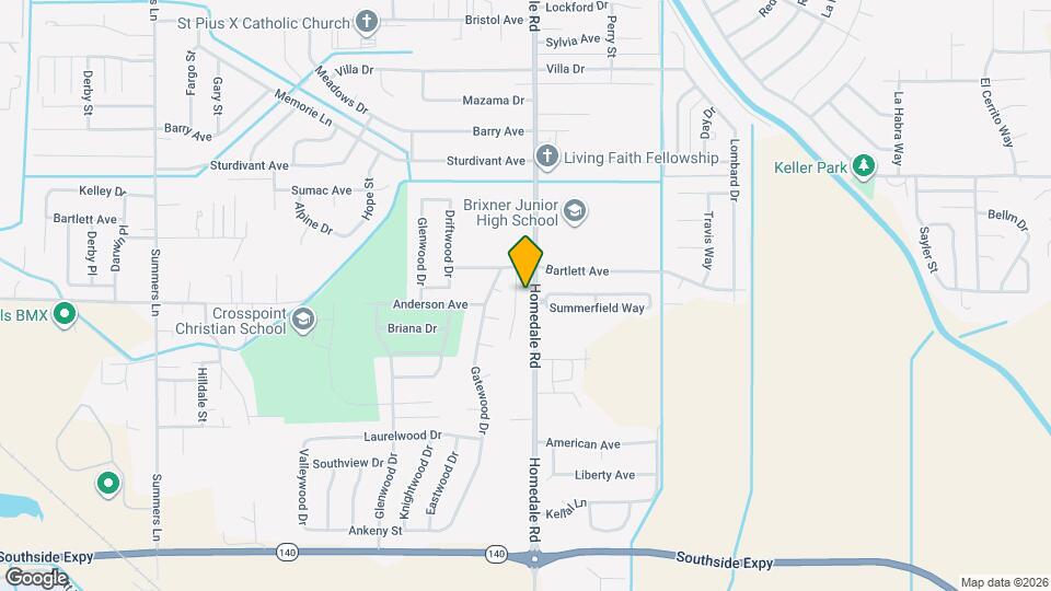 4944 Homedale Rd Map and Location Details