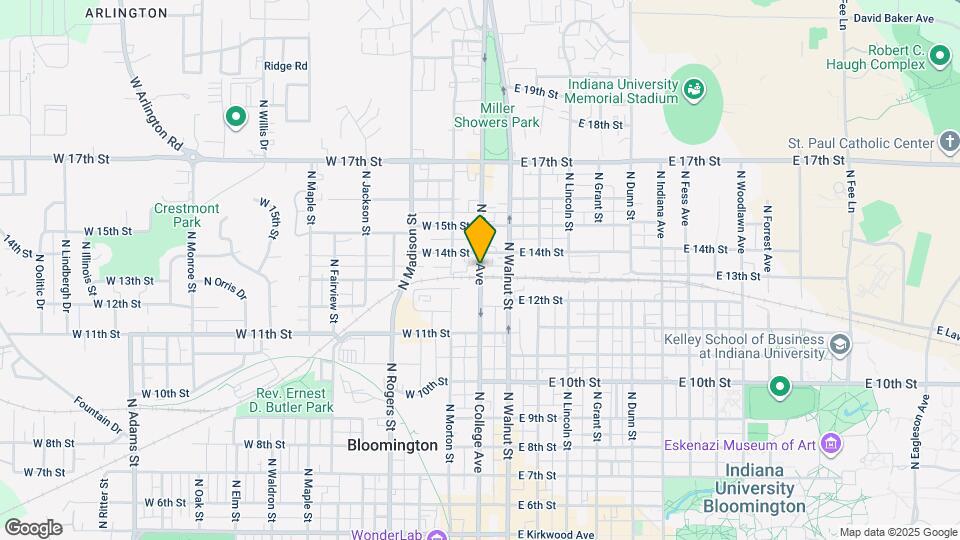 817 N College Ave Mapa y Detalles de la Ubicación