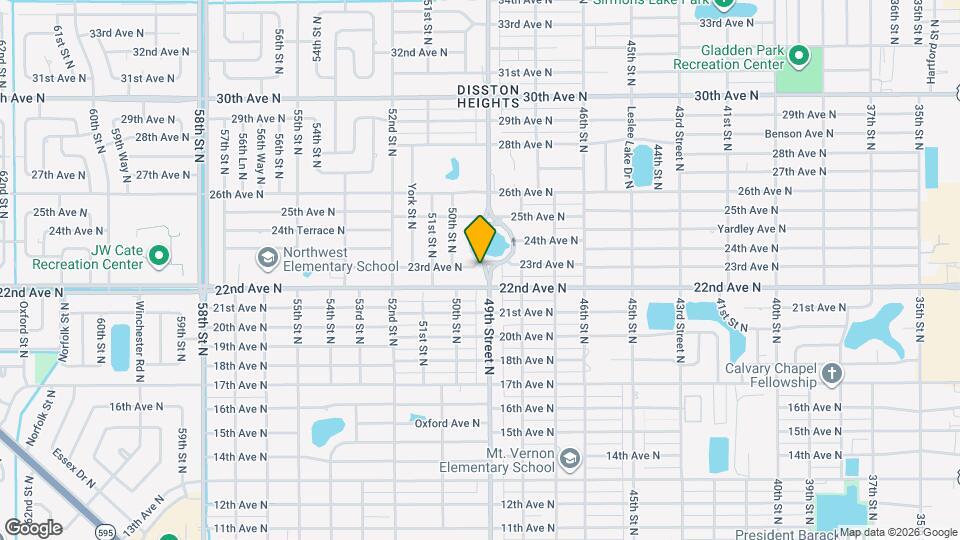 4912 23rd Ave N Map and Location Details