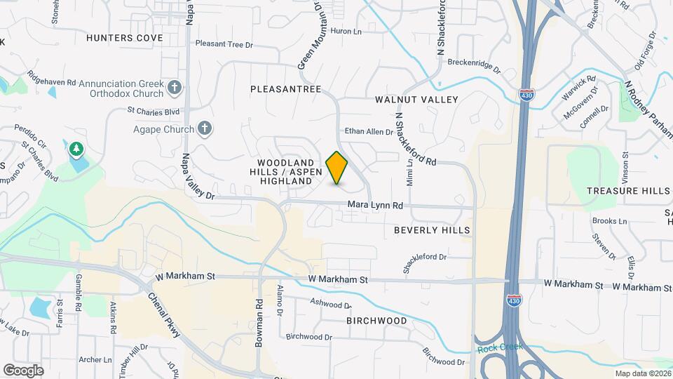 508 Green Mountain Cir Map and Location Details