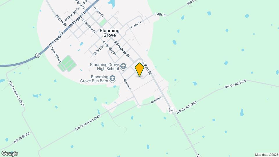 707 Atkinson St Map and Location Details