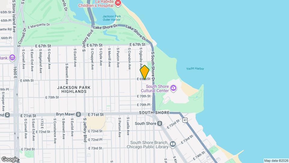 6901 S Oglesby Ave Mapa y Detalles de la Ubicación