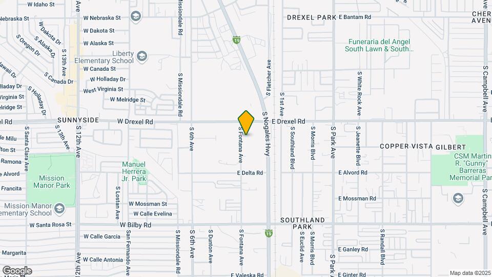 5755 S Fontana Ave Mapa y Detalles de la Ubicación