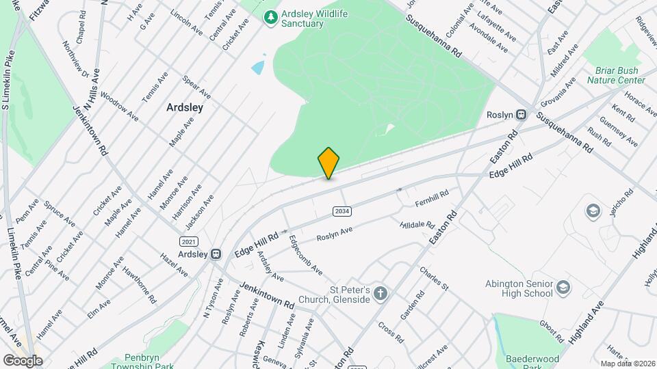 732 N Tyson Ave Map and Location Details