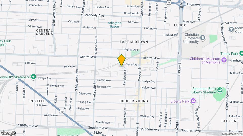 2044 Saulsbury Pl Map and Location Details