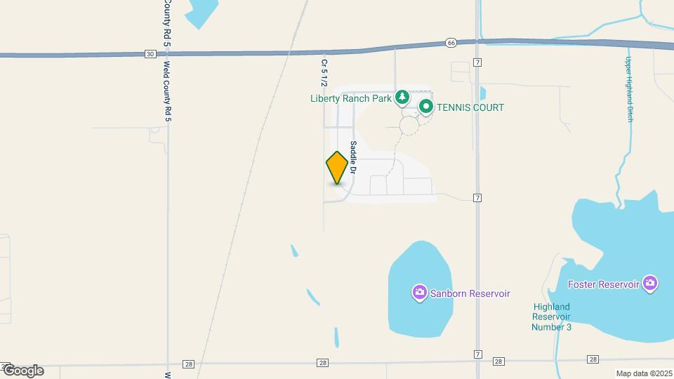 13551 Wrangler Way Map and Location Details