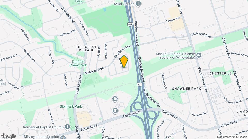 81 Sexton Crescent Map and Location Details